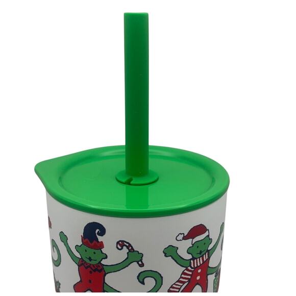 Starbucks x Roller Rabit Holiday 2025 Limited Release Monkey Mas SS 24oz Tumbler - Picture 6 of 10